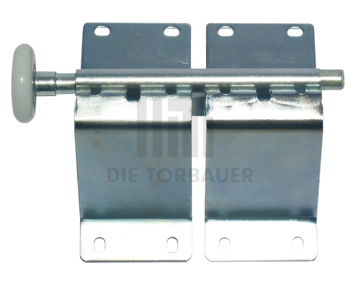 Baugr. Seitenbeschlag Rollenhalter doppelt FKS