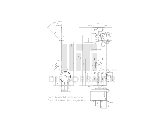 Baugr. Bodenbeschlag SH 450