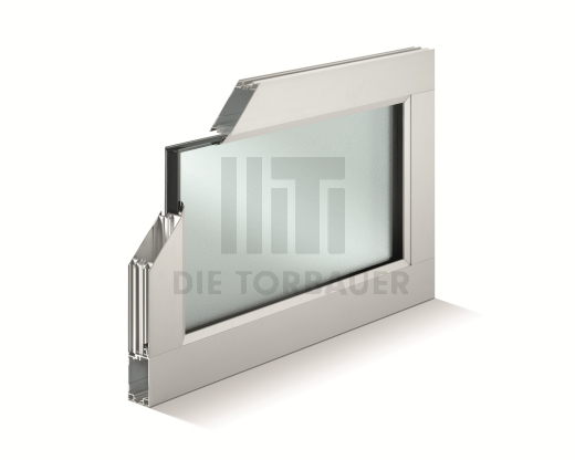 PEARL Kunststoff-Doppelverglasung Genarbt