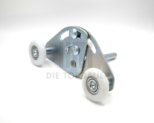 Tandemlaufrolle kurz 12 mm verzinkt