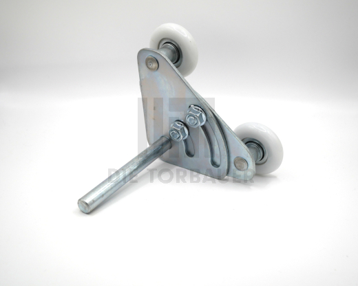 Tandemlaufrolle kurz 12 mm verzinkt