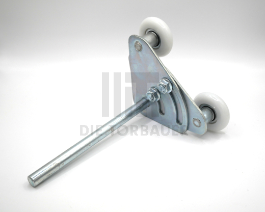 Tandemlaufrolle lang 12 mm verzinkt