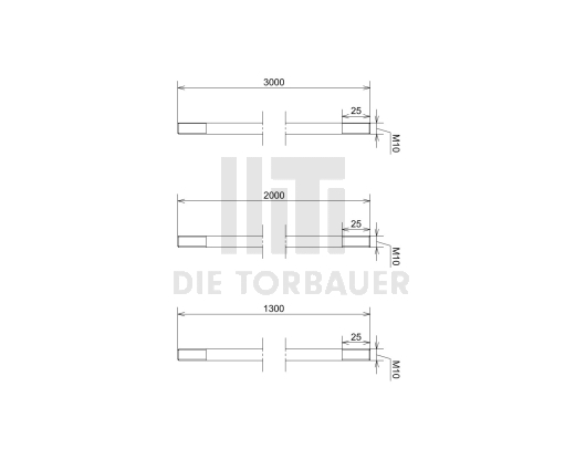 Rundstange Durchmesser 10 mm
