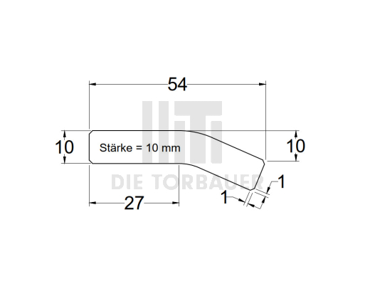 Falttorführung Nr. 1