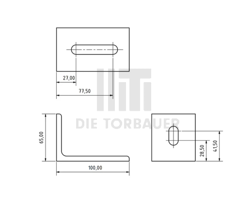 Abhängewinkel Nr. 1