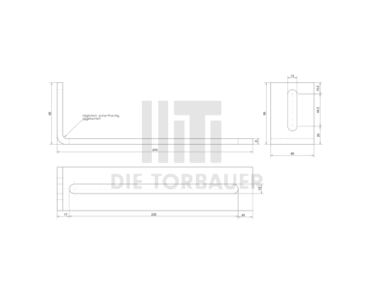 Abhängewinkel Nr. 2
