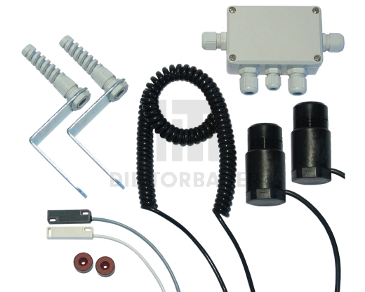 Baugr. Anschlussset E.-Antrieb für Tor mit Tür und opt. UK WS-A