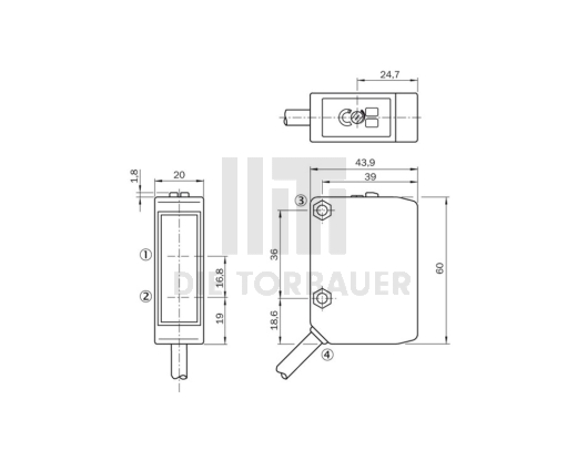 Reflexionslichtschranke