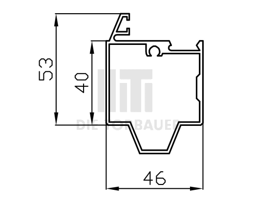 Alu-Profil 4011 E6/EV1