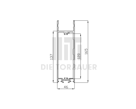 Alu-Profil 4030 E6/EV1