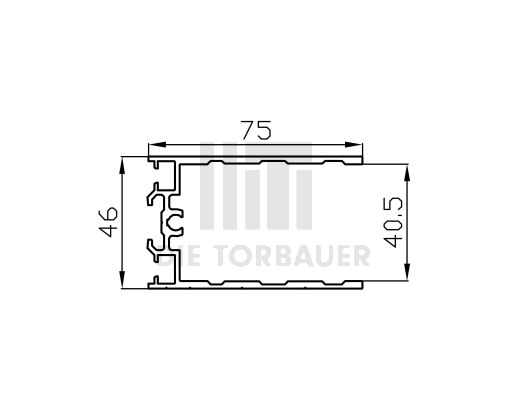 Alu-Profil 4016 E6/EV1