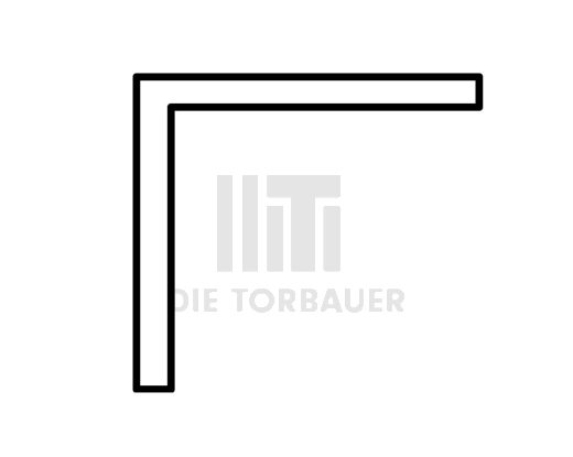 Alu-Winkel 50x50x5 mm RAL