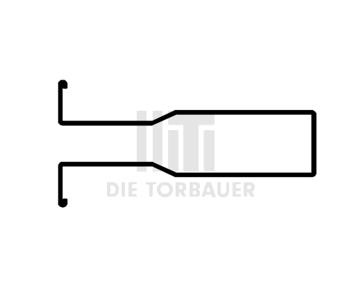 Stahl-Omega-Profil 110 mm verzinkt