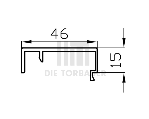 Alu-Profil 4013 E6/EV1