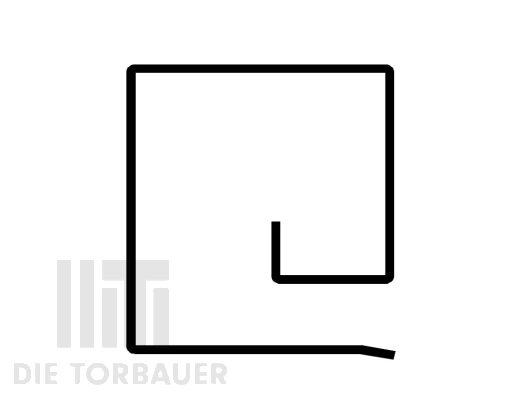 Laufschiene B 120/107 R