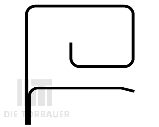 Laufschiene B 160/100 R