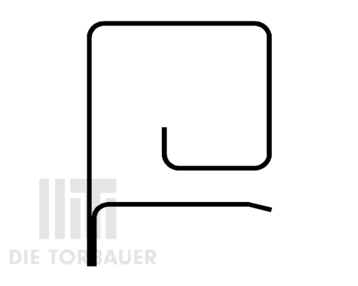 Laufschiene B 160/140 R