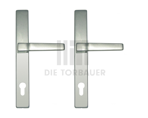 Baugr. Drückergarnitur für Schiebefalttor