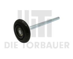 Laufrolle 3" lang 12 mm verzinkt