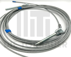 Baugr. Drahtseil mit Ösenschrauben