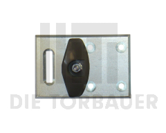 Bodenplatte für Schildkrötenführung