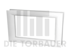 Baugr. Eckiger Lichtausschnitt Weiß