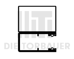 Laufschiene B 80/60 D