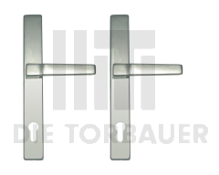 Baugr. Drückergarnitur für Schiebefalttor