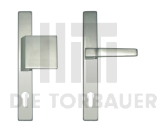 Baugr. Drückergarnitur Neutral für Schiebefalttor