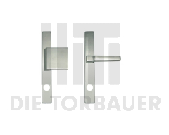 Baugr. Drückergarnitur Neutral KABA für Schiebefalttor